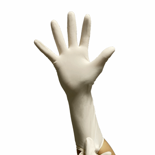 Gants latex blancs EUROTEX non stériles non poudrés - boite de 100