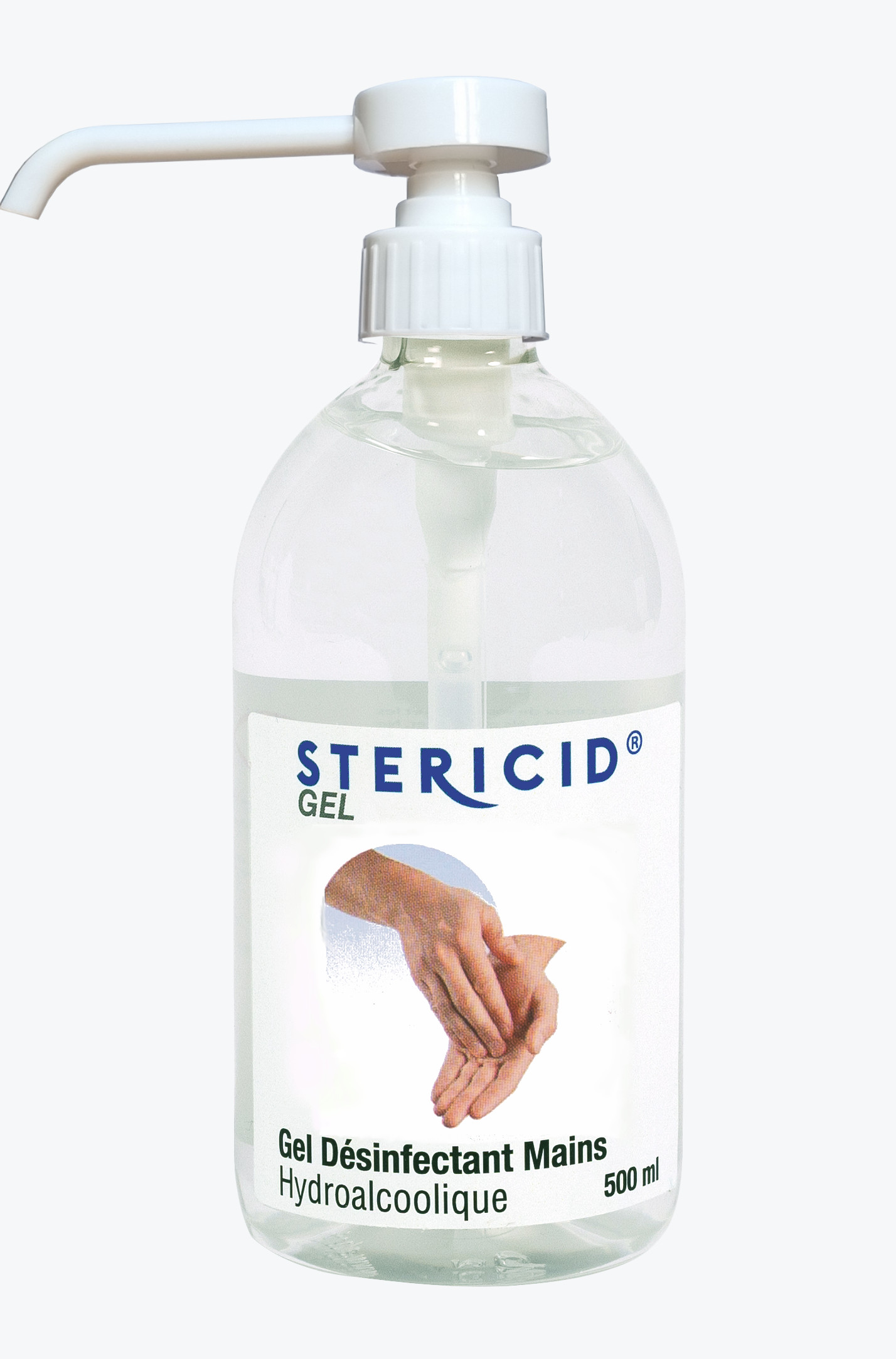 GEL DESINFECTANT HYDROALCOOLIQUE STERICID - 500 ML – Image 2