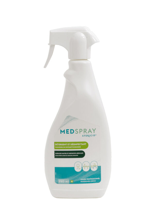 MEDSPRAY DETERGENT DESINFECTANT - 750 ML