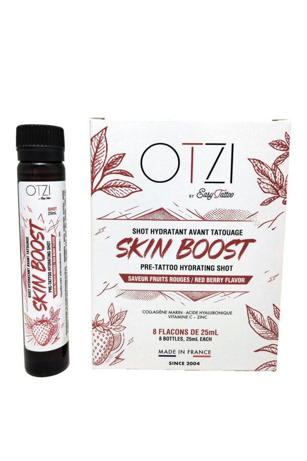 SKIN BOOST - Shot hydratant avant tatouage